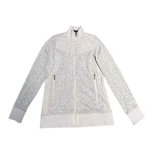 Marmot Light Gray Zip Jacket Size XL